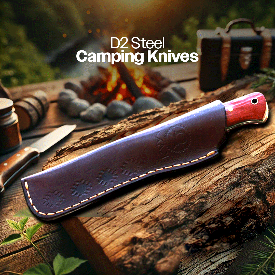 D2 steel camping knives: Durability meets precision in the wild