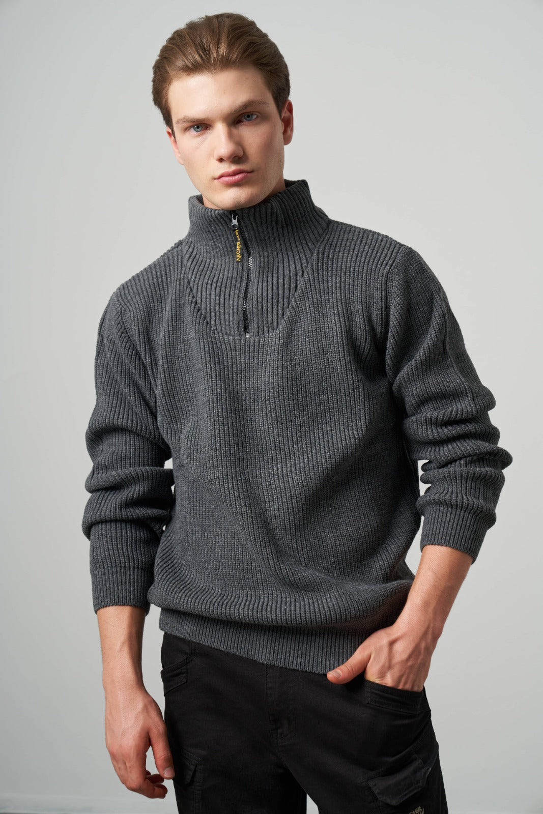 Archer Camp Winter Half-Zip Neck Sweater