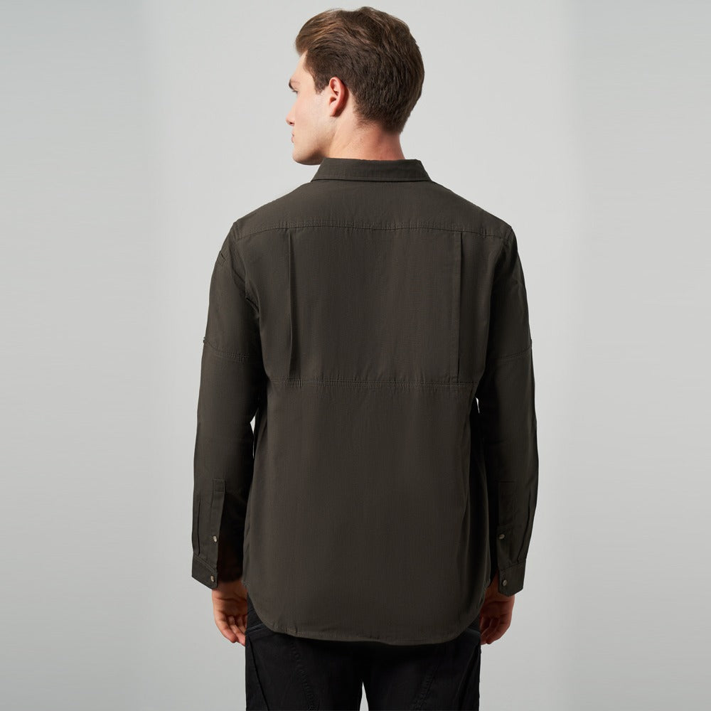 Archer Camp Shark Ripstop Fabric Shirt